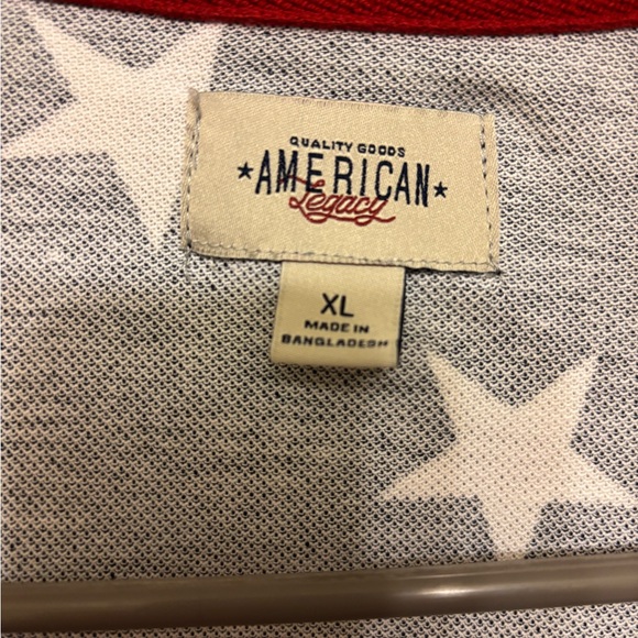 Legacy Red, White, and Blue Stars Men’s Polo - Picture 3 of 3